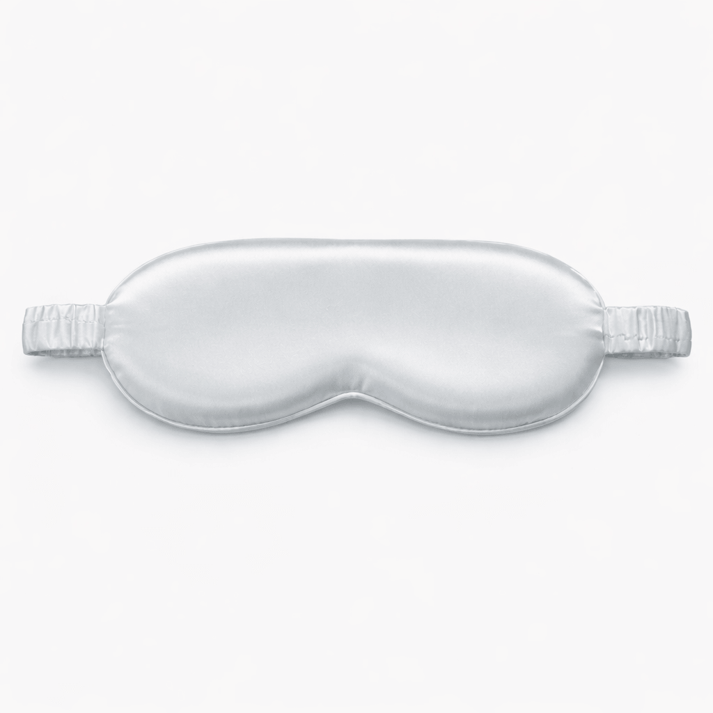 3d silky eye mask on a white background