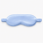 3d sky blue sleep mask on a white background