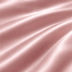 Close-up of pink silk fabric with folds