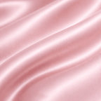 Light pink silk fabric with smooth texture