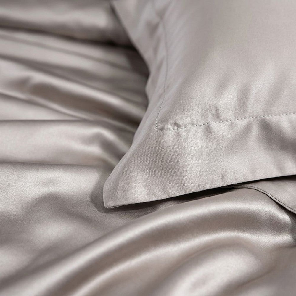 Champagne gold oxford silk pillowcase