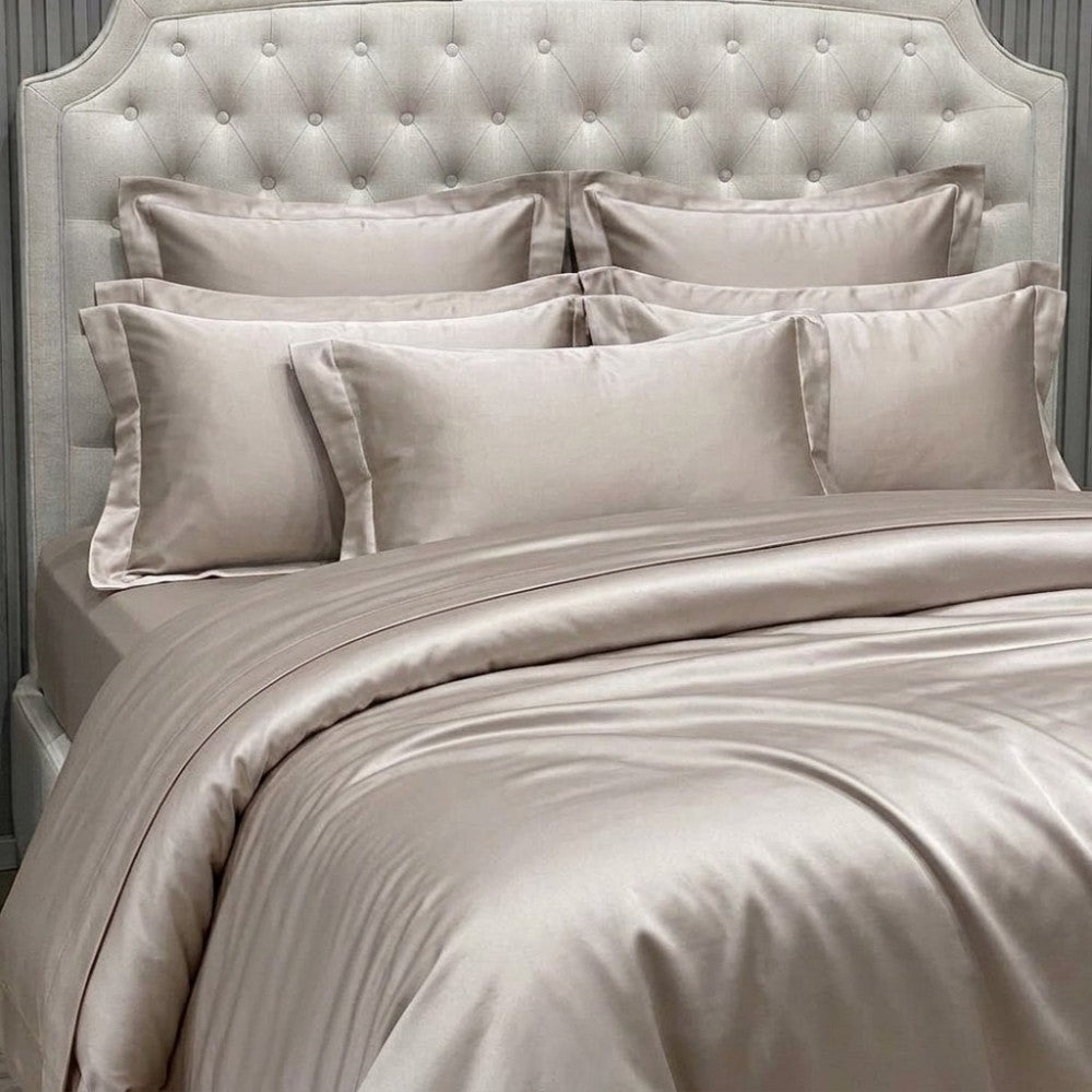 champagne gold mulberry silk 4 piece bedding set
